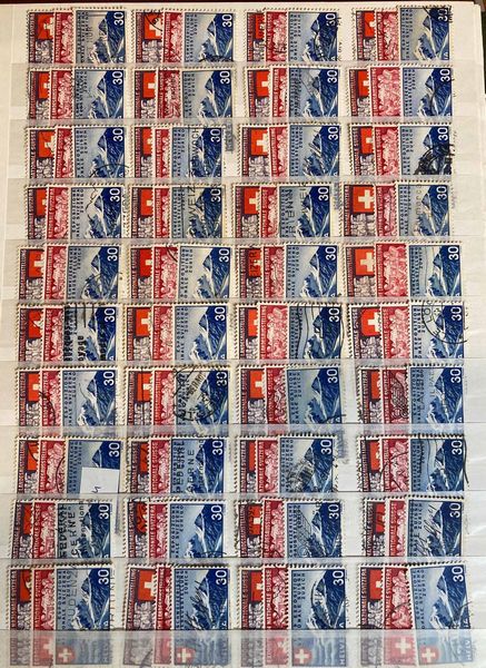 1900/1989, Svizzera, classificatore  - Asta Filatelia e Storia Postale - Associazione Nazionale - Case d'Asta italiane