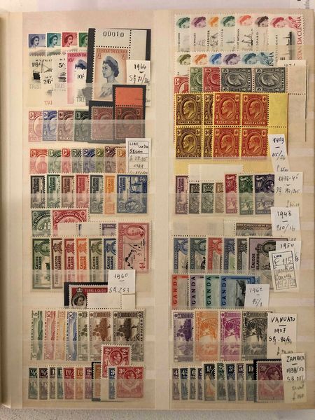 1850/1960, British Commonwealth.  - Asta Filatelia e Storia Postale - Associazione Nazionale - Case d'Asta italiane