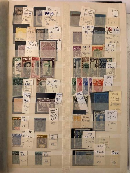 1850/1960, British Commonwealth.  - Asta Filatelia e Storia Postale - Associazione Nazionale - Case d'Asta italiane