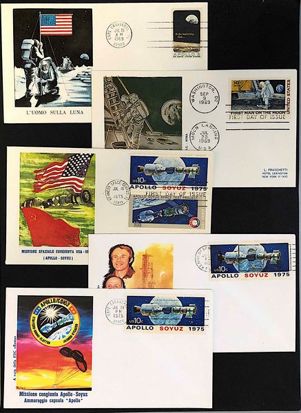 1969/1983, Tematica La Conquista dello Spazio.  - Asta Filatelia e Storia Postale - Associazione Nazionale - Case d'Asta italiane