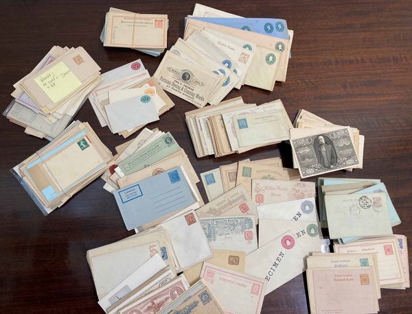 1886/1906 Grande collezione e raccolta di oltre 800 interi postali nuovi e usati di tutto il mondo.  - Asta Filatelia e Storia Postale - Associazione Nazionale - Case d'Asta italiane