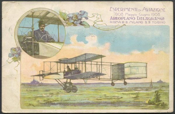 1905/1908, tre cartoline illustrate.  - Asta Filatelia e Storia Postale - Associazione Nazionale - Case d'Asta italiane