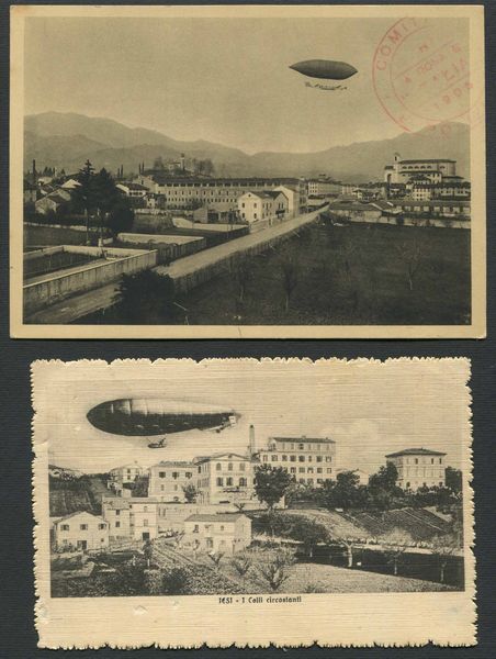 1905/1914, due cartoline.  - Asta Filatelia e Storia Postale - Associazione Nazionale - Case d'Asta italiane
