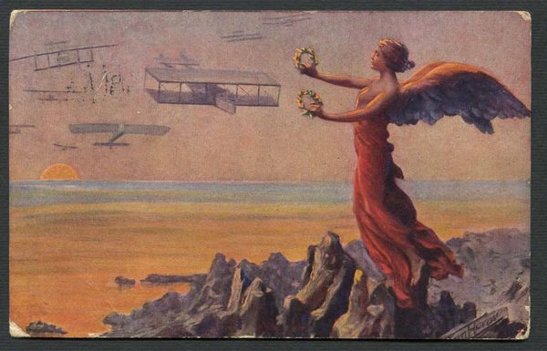 1910/1918, tre cartoline viaggiate.  - Asta Filatelia e Storia Postale - Associazione Nazionale - Case d'Asta italiane