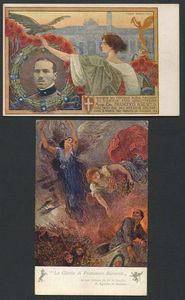 1915, Cartolina Battaglione Aviatori da Pordenone per Milano del 21 marzo 1915  - Asta Filatelia e Storia Postale - Associazione Nazionale - Case d'Asta italiane