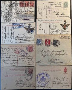 1888/1993, Marina Militare, grande collezione in 6 volumi contenenti oltre 370 tra cartoline e buste.  - Asta Filatelia e Storia Postale - Associazione Nazionale - Case d'Asta italiane