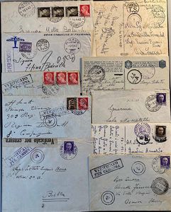 1888/1993, Marina Militare, grande collezione in 6 volumi contenenti oltre 370 tra cartoline e buste.  - Asta Filatelia e Storia Postale - Associazione Nazionale - Case d'Asta italiane