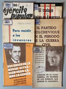 1937/1939, Guerra di Spagna, 6 cartoline viaggiate con bolli Ufficio Postale Speciale... e numero,  - Asta Filatelia e Storia Postale - Associazione Nazionale - Case d'Asta italiane