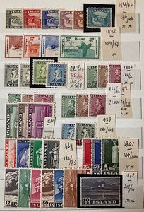1902/1980, Islanda, classificatore.  - Asta Filatelia e Storia Postale - Associazione Nazionale - Case d'Asta italiane