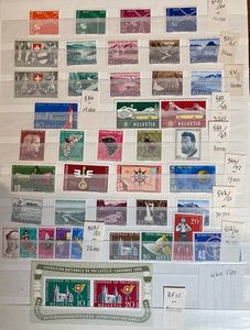 1900/1989, Svizzera, classificatore  - Asta Filatelia e Storia Postale - Associazione Nazionale - Case d'Asta italiane