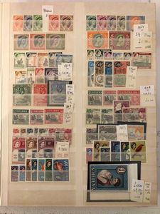 1850/1960, British Commonwealth.  - Asta Filatelia e Storia Postale - Associazione Nazionale - Case d'Asta italiane