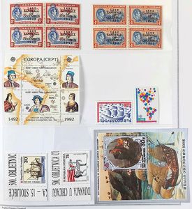 1930/1992, Tematica Cristoforo Colombo e la Scoperta dell'America.  - Asta Filatelia e Storia Postale - Associazione Nazionale - Case d'Asta italiane