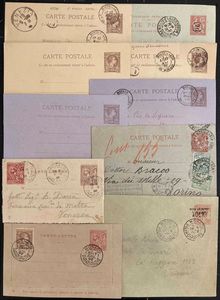 1886/1906 Grande collezione e raccolta di oltre 800 interi postali nuovi e usati di tutto il mondo.  - Asta Filatelia e Storia Postale - Associazione Nazionale - Case d'Asta italiane