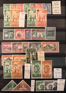 1900/2000, Mondiali, scatolone contenente classificatori e album con francobolli di Europa e Oltremare, nuovi e usati.  - Asta Filatelia e Storia Postale - Associazione Nazionale - Case d'Asta italiane