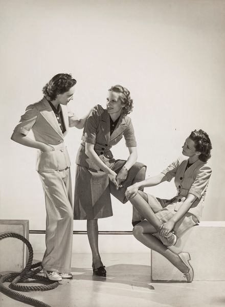 George Saad : Rochas, 3 costumes de plage flanelle raye  - Asta Fotografia  - Associazione Nazionale - Case d'Asta italiane