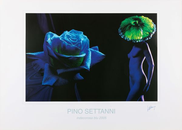 Pino Settanni : Indecorosa blu  - Asta Fotografia  - Associazione Nazionale - Case d'Asta italiane