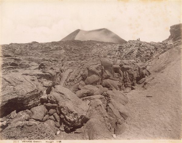 GIORGIO SOMMER : Vesuvio Cratere  - Asta Fotografia  - Associazione Nazionale - Case d'Asta italiane