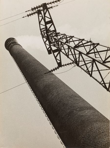 Bruno Stefani, Attribuito a : Ciminiera dell'ACNA di Cengio  - Asta Fotografia  - Associazione Nazionale - Case d'Asta italiane