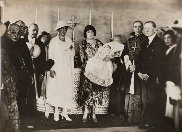 Anonimo : Battesimo di Maria Elettra Marconi  - Asta Fotografia  - Associazione Nazionale - Case d'Asta italiane