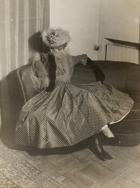 Giancolombo : Modella con abito modello Jamaica  - Asta Fotografia  - Associazione Nazionale - Case d'Asta italiane