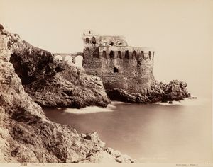 GIORGIO SOMMER - Strada da Amalfi a Cava, Castello di Maiori