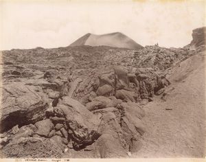 GIORGIO SOMMER - Vesuvio Cratere