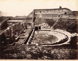 GIORGIO SOMMER - Pompei, Teatro tragico