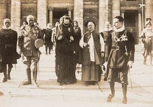 Anonimo - Duca e Duchessa D' Aosta in Vaticano