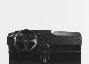 Attilio Del Comune - Plancia portastrumenti per Alfa Romeo, designer Sergio Asti