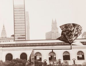 Silvia Fubini - Two conical segments, Gyratory Gyratory II, New York