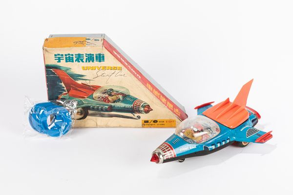 Stunt Car : Aereo spaziale Stunt Car  - Asta Giocattoli - Associazione Nazionale - Case d'Asta italiane