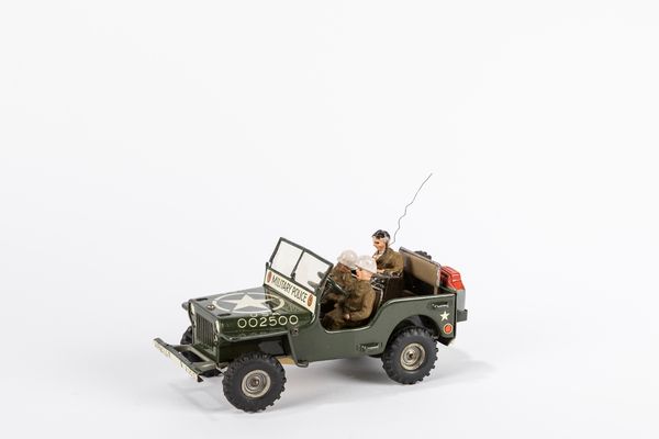 Arnold : Jeep Military 2.500  Police  - Asta Giocattoli - Associazione Nazionale - Case d'Asta italiane