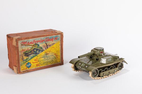 Gescha : Carroarmato M65  - Asta Giocattoli - Associazione Nazionale - Case d'Asta italiane