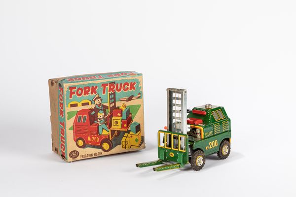 Modern Toys : Fork Truck - Muletto  - Asta Giocattoli - Associazione Nazionale - Case d'Asta italiane