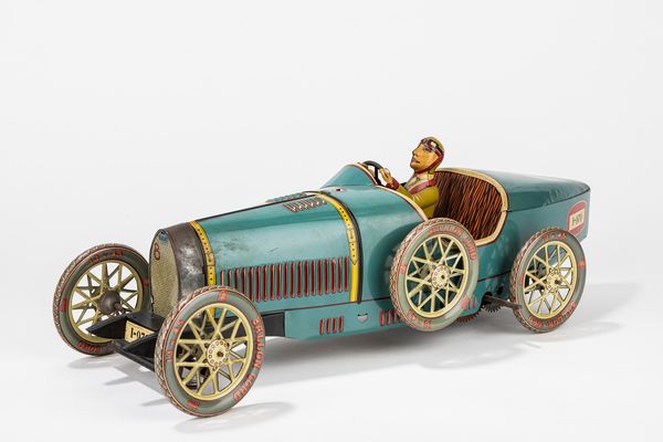 Paya : Auto modello Bugatti 1930 I-970  - Asta Giocattoli - Associazione Nazionale - Case d'Asta italiane