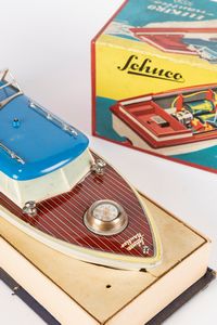 Schuco : Barca Elektro Nautico 5550  - Asta Giocattoli - Associazione Nazionale - Case d'Asta italiane