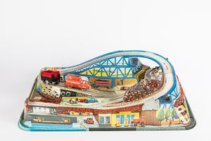 Technofix : Pista 322 Industrial Transporto  - Asta Giocattoli - Associazione Nazionale - Case d'Asta italiane