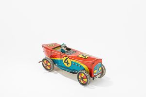 UFUK - Auto da Corsa A-4, anni '50 con pilota