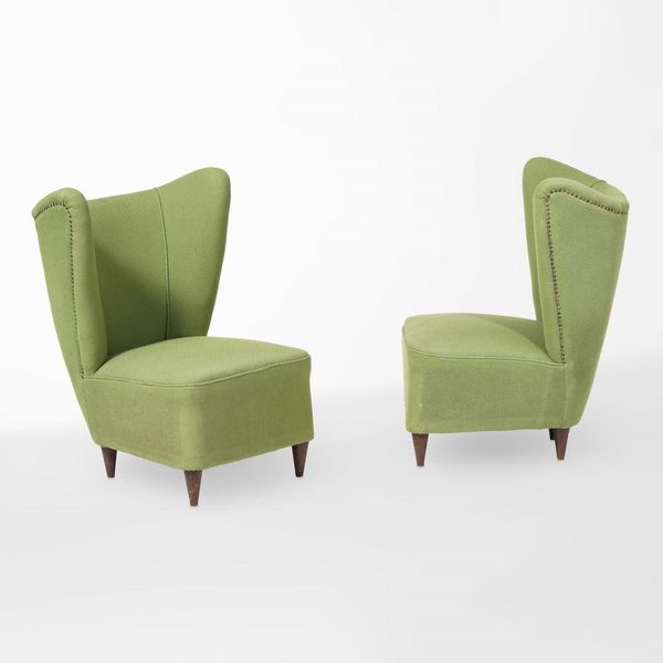 CARLO ENRICO RAVA : Due poltroncine  - Asta Design Lab - Associazione Nazionale - Case d'Asta italiane