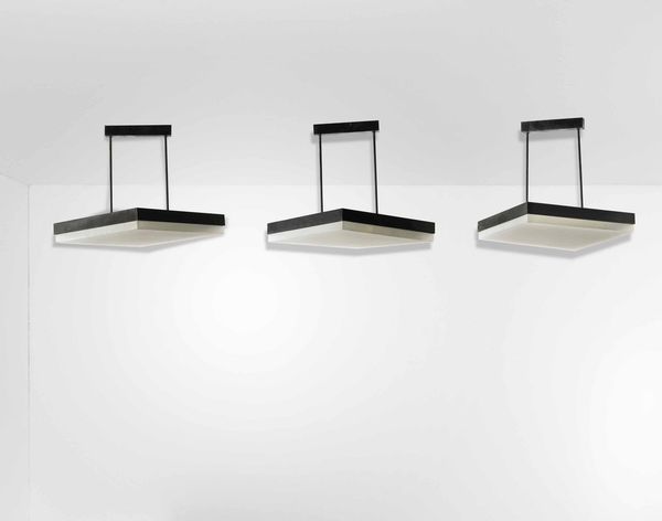 Tre lampade a sospensione  - Asta Design Lab - Associazione Nazionale - Case d'Asta italiane