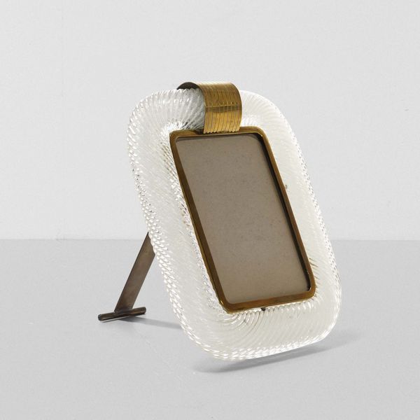 Barovier & Toso : Portafoto con cornice in vetro  - Asta Design Lab - Associazione Nazionale - Case d'Asta italiane