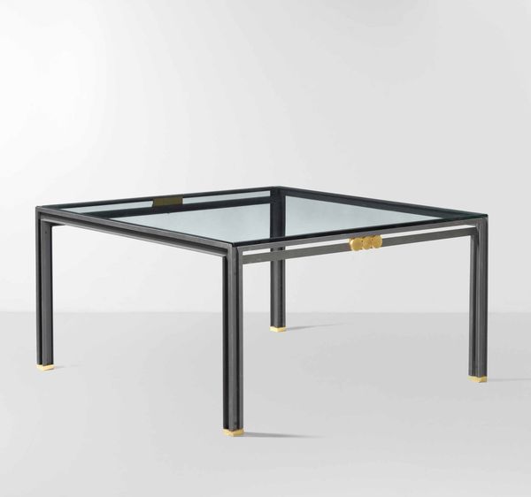 CLAUDIO SALOCCHI : Grande tavolo mod. Ferrante  - Asta Design Lab - Associazione Nazionale - Case d'Asta italiane