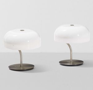 GIOTTO STOPPINO - Due lampade da tavolo