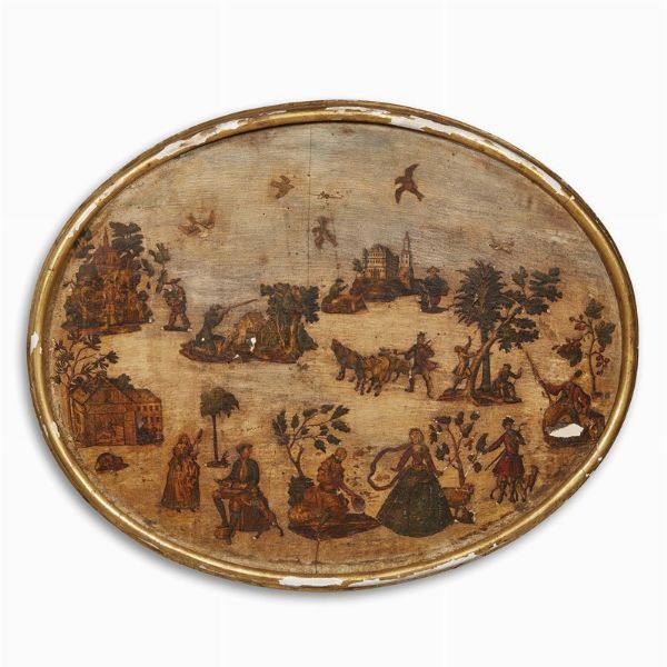 QUATTRO PANNELLI, VENEZIA, SECOLO XVIII  - Asta Mobili, oggetti d'arte e sculture da collezioni private  - Associazione Nazionale - Case d'Asta italiane