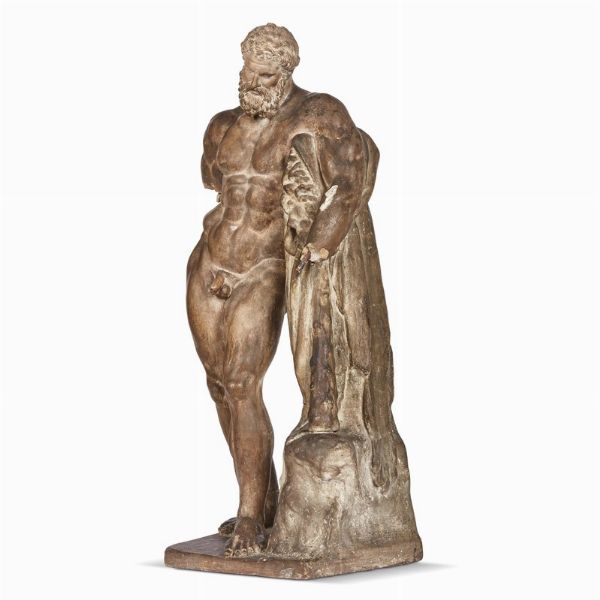 ERCOLE, ITALIA SETTENTRIONALE, INIZI SECOLO XVIII  - Asta Mobili, oggetti d'arte e sculture da collezioni private  - Associazione Nazionale - Case d'Asta italiane