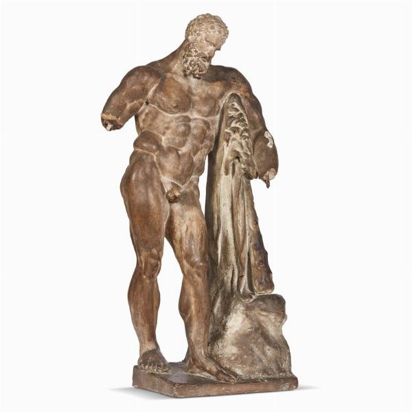 ERCOLE, ITALIA SETTENTRIONALE, INIZI SECOLO XVIII  - Asta Mobili, oggetti d'arte e sculture da collezioni private  - Associazione Nazionale - Case d'Asta italiane