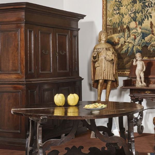 CREDENZA, BOLOGNA, PRIMA MET  À   SECOLO XVII  - Asta Mobili, oggetti d'arte e sculture da collezioni private  - Associazione Nazionale - Case d'Asta italiane