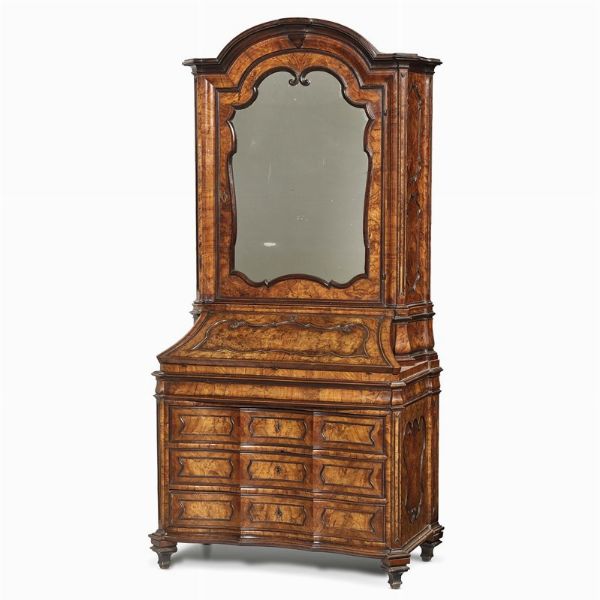 BUREAU TRUMEAU, LOMBARDIA, MET  À   SECOLO XVIII  - Asta Mobili, oggetti d'arte e sculture da collezioni private  - Associazione Nazionale - Case d'Asta italiane