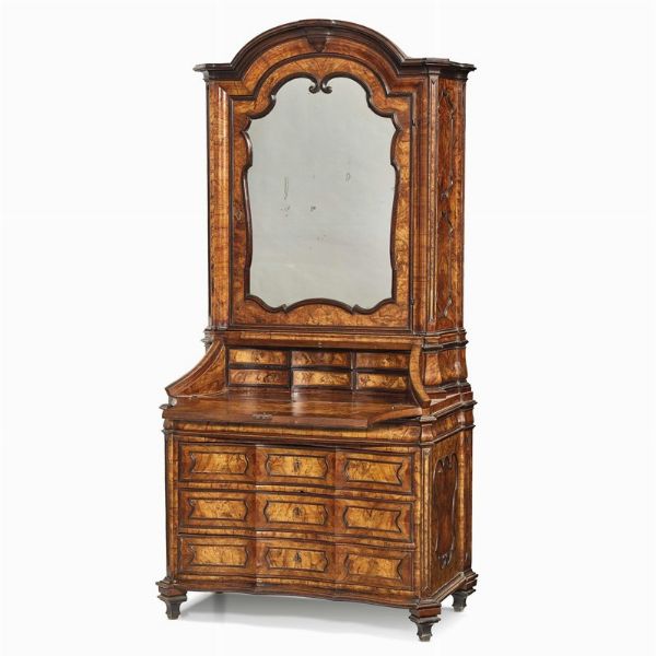 BUREAU TRUMEAU, LOMBARDIA, MET  À   SECOLO XVIII  - Asta Mobili, oggetti d'arte e sculture da collezioni private  - Associazione Nazionale - Case d'Asta italiane