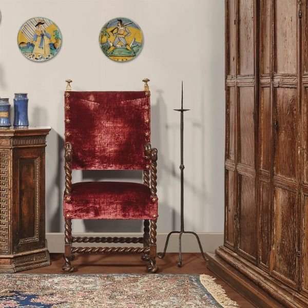 TORCIERA, TOSCANA, SECOLO XV  - Asta Mobili, oggetti d'arte e sculture da collezioni private  - Associazione Nazionale - Case d'Asta italiane